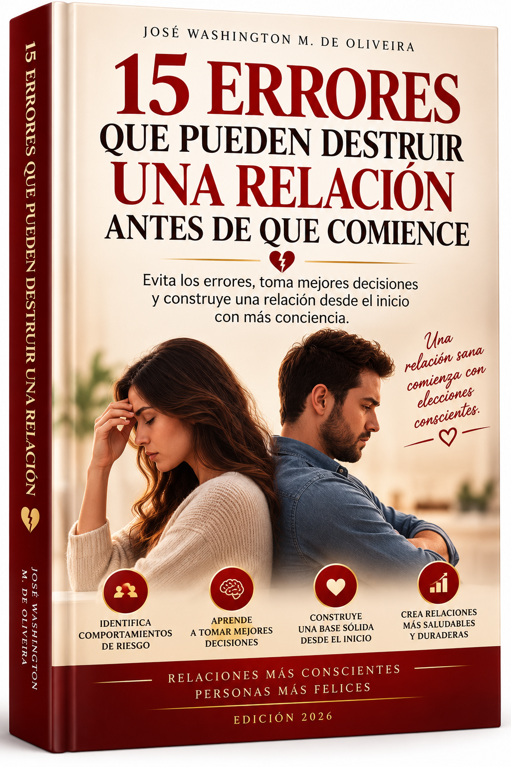 Portada del e-book 15 Errores que Pueden Destruir una Relación Antes de que Comience